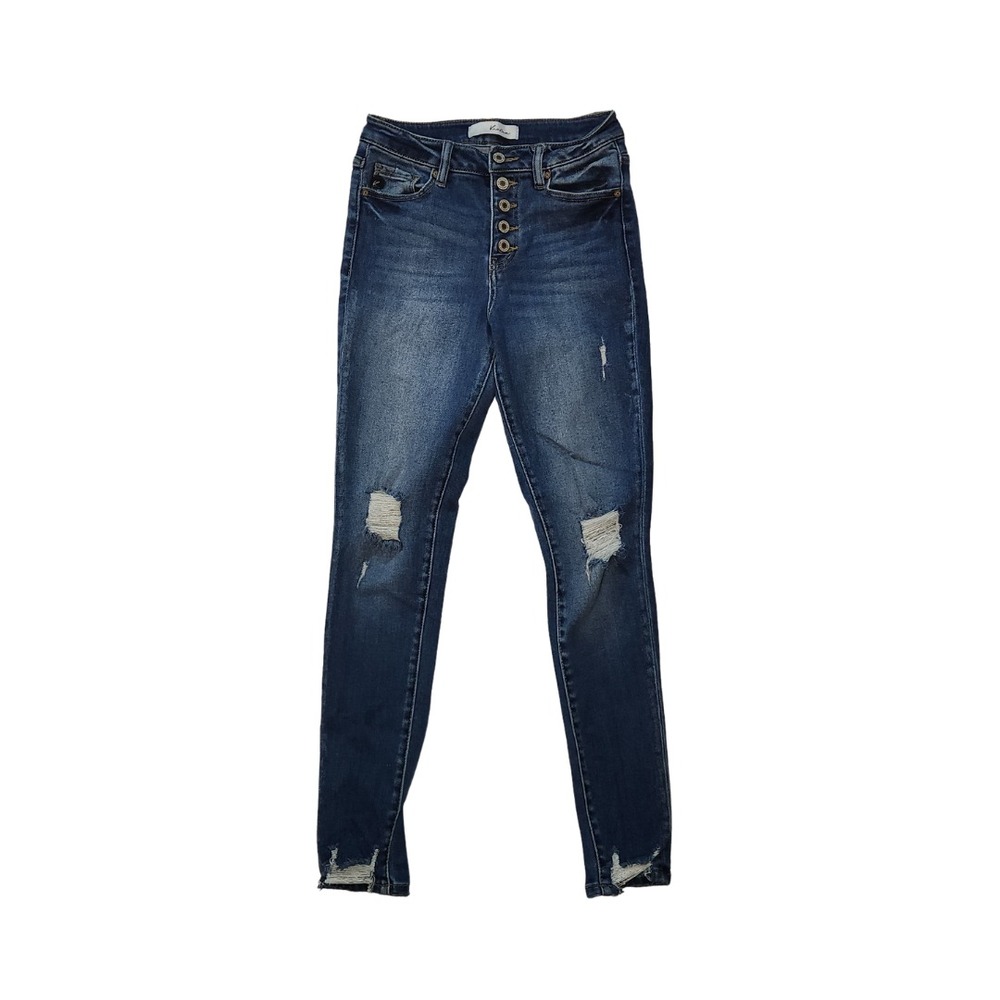 KanCan High‎ Rise Distressed Ankle Women's Skinny Jeans Size 7/27